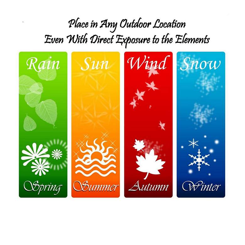 Image 4 Sunny Day Farm 40" High Rectangular Outdoor Canvas Wall Art more views