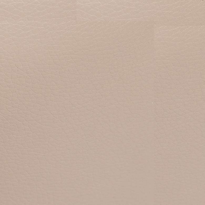 Image 5 Sunny Pro Taupe Leatherette Adjustable Swivel Office Chair more views