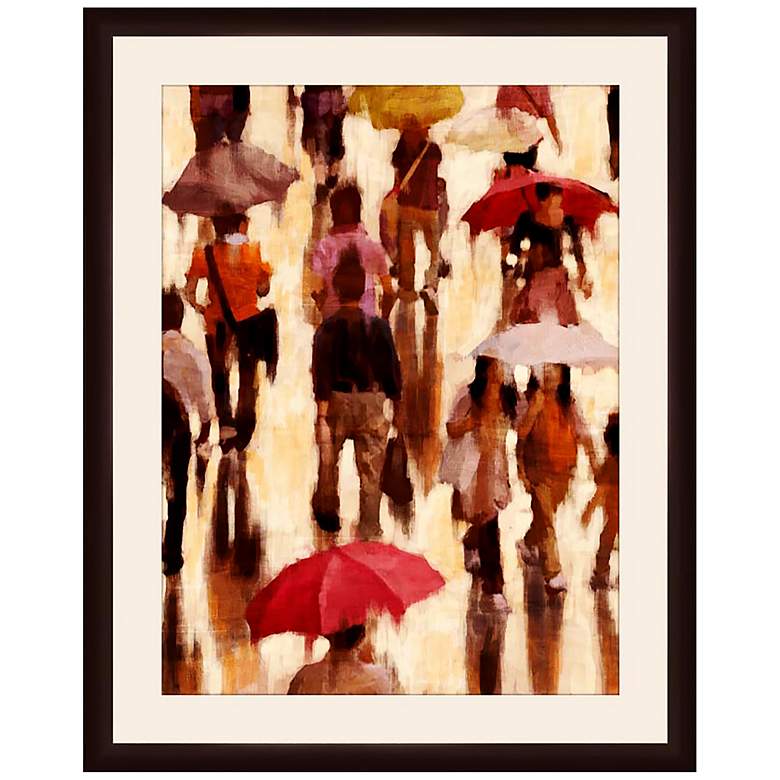 Image 1 Sunny Rain I 30 inch High Framed Wall Art