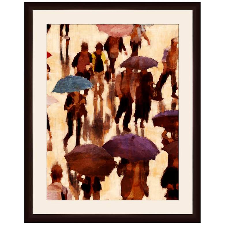 Image 1 Sunny Rain II 30 inch High Framed Wall Art