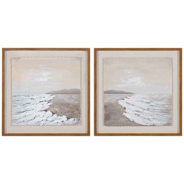 Image 1 Sunny Shore II Framed Wall Decor Set of 2