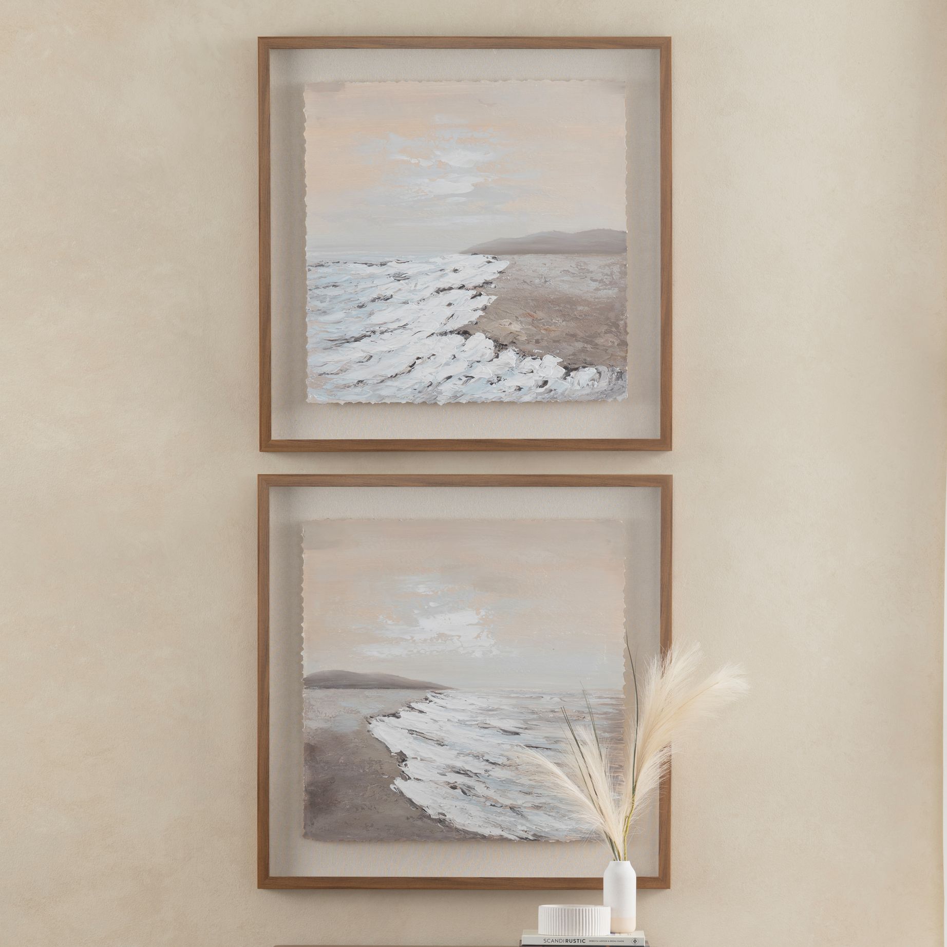 Image Sunny Shore II Framed Wall Decor Set of 2