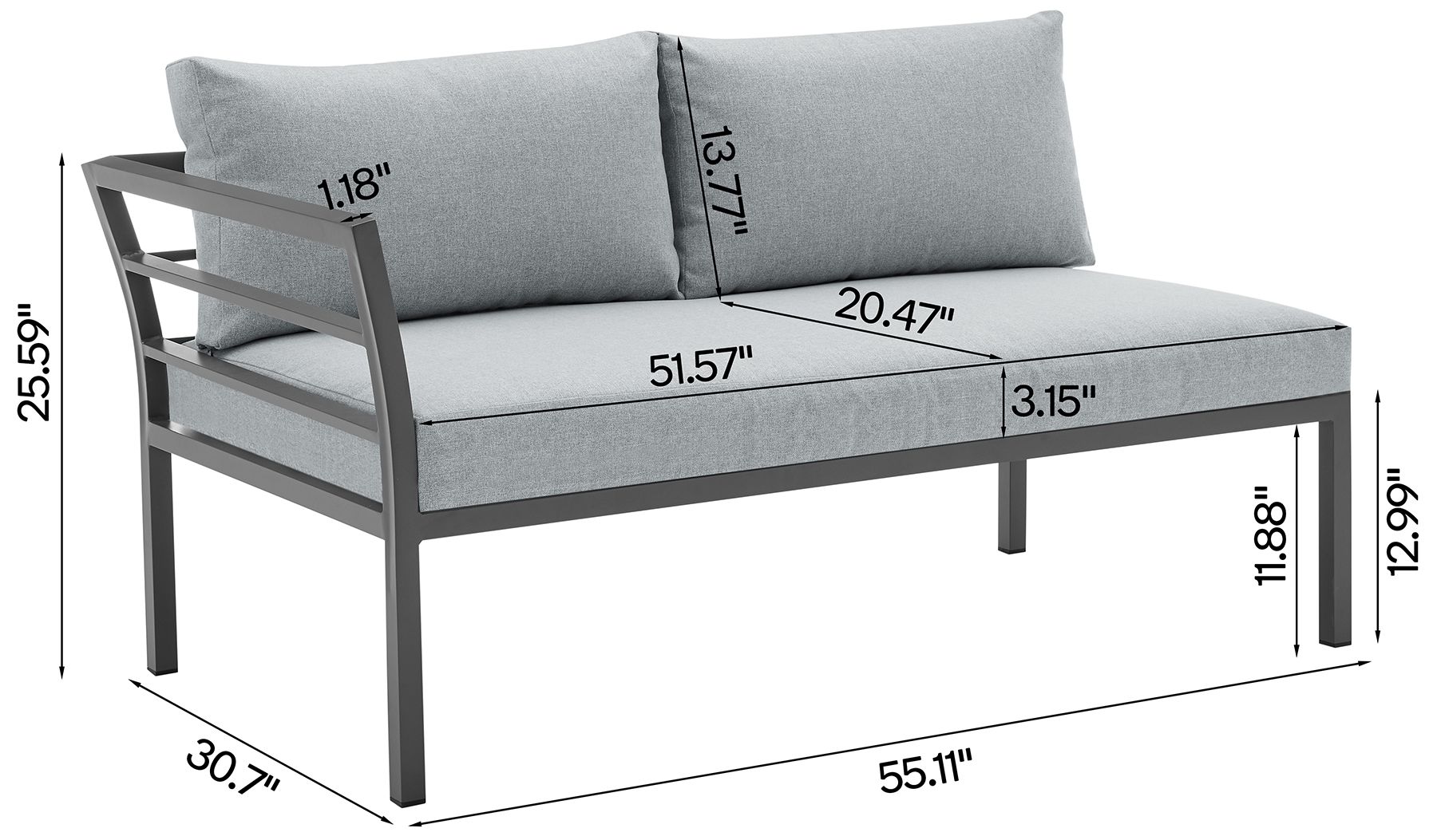 Image 4 Sunnyside 5-Piece Conversation Set more views