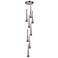 Sunnyvale 15.8" Wide 9.Light Pearl Black And Smoke Pendant