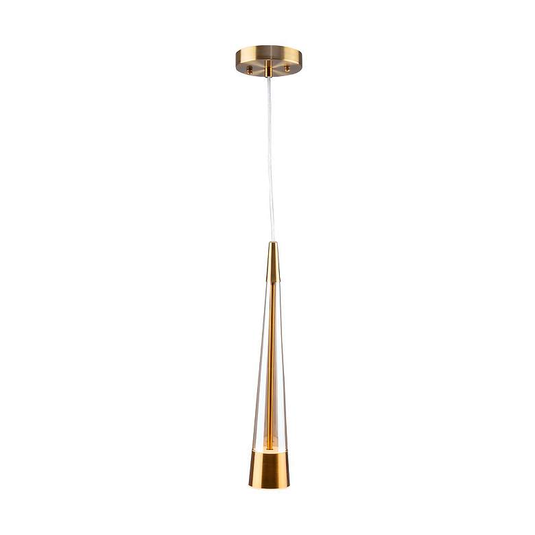 Image 4 Sunnyvale 33.5" Wide Brass Pendant more views