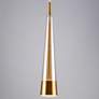 7_Sunnyvale 33.5" Wide Brass Pendant more views