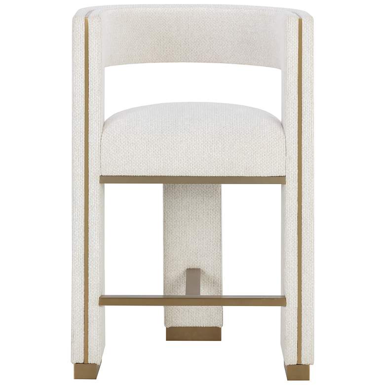 Image 2 Sunpan Adamina Counter Stool Rhea Light Barley more views
