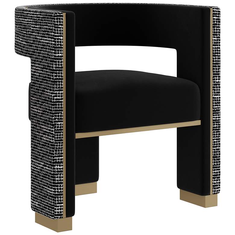 Image 1 Sunpan Adamina Dining Armchair Abbington Black and Hobbes Night