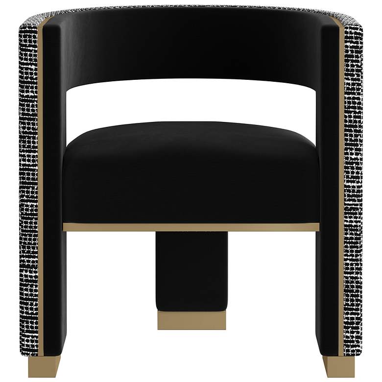 Image 2 Sunpan Adamina Dining Armchair Abbington Black and Hobbes Night more views