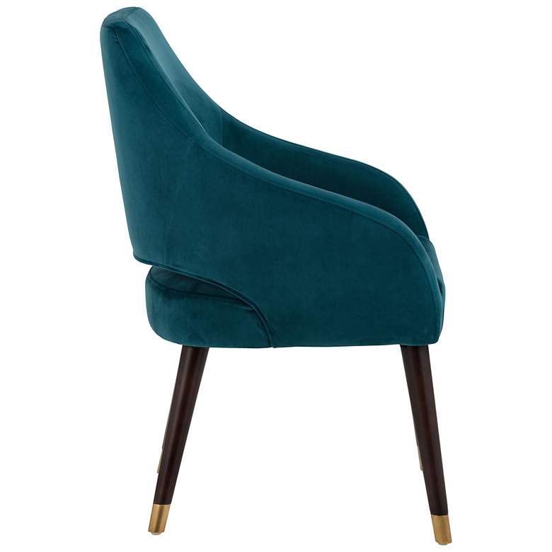 Image 4 Sunpan Adelaide Dining Armchair Timeless Teal more views