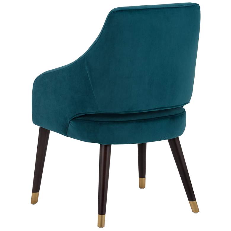 Image 5 Sunpan Adelaide Dining Armchair Timeless Teal more views
