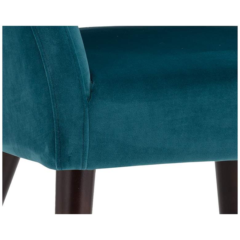 Image 6 Sunpan Adelaide Dining Armchair Timeless Teal more views