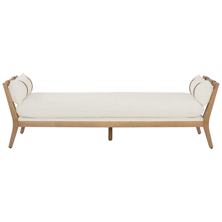 Image 2 Sunpan Adelina Daybed Heather Ivory Tweed more views
