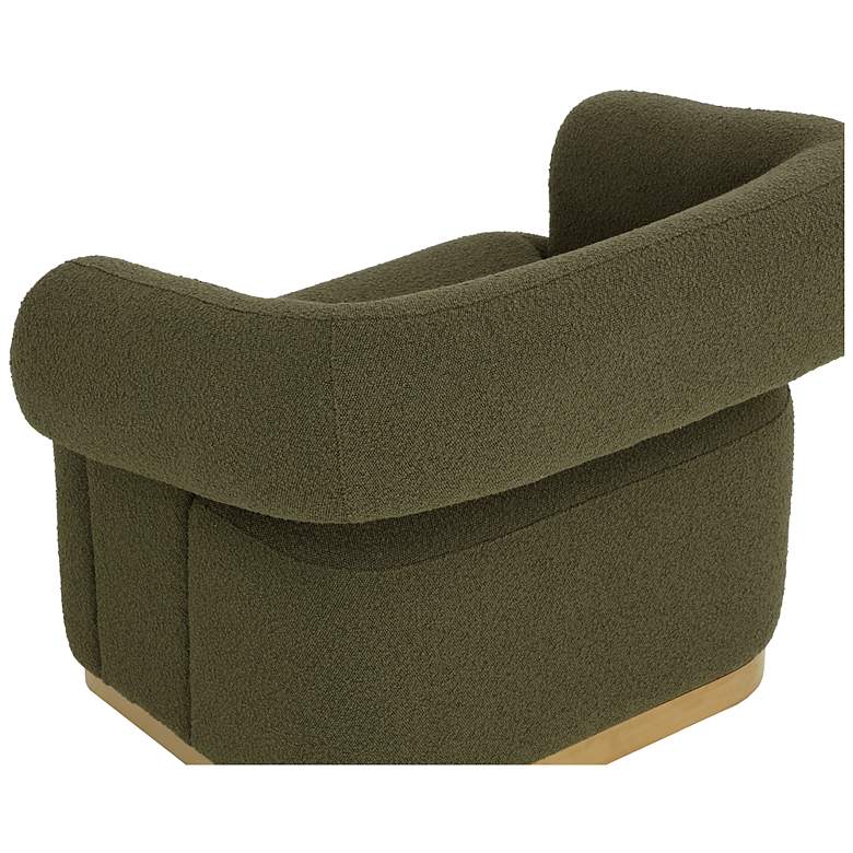 Image 5 Sunpan Aggie Swivel Lounge Chair Copenhagen Olive more views