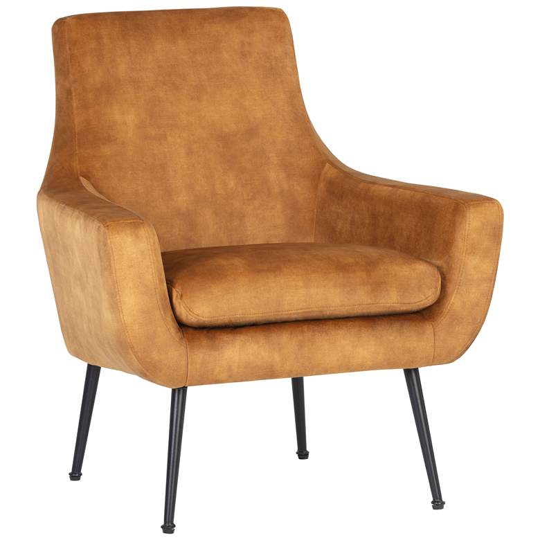 Image 2 Sunpan Aletta Lounge Chair Nono Tapenade Gold