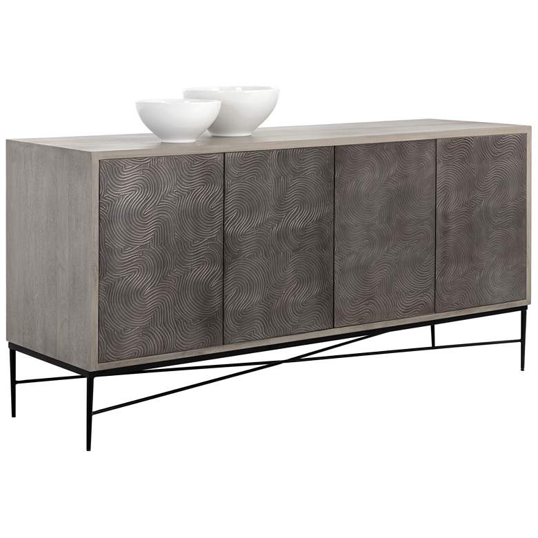 Image 1 Sunpan Algarve Sideboard Gray