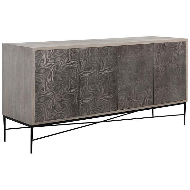 Image 2 Sunpan Algarve Sideboard Gray more views