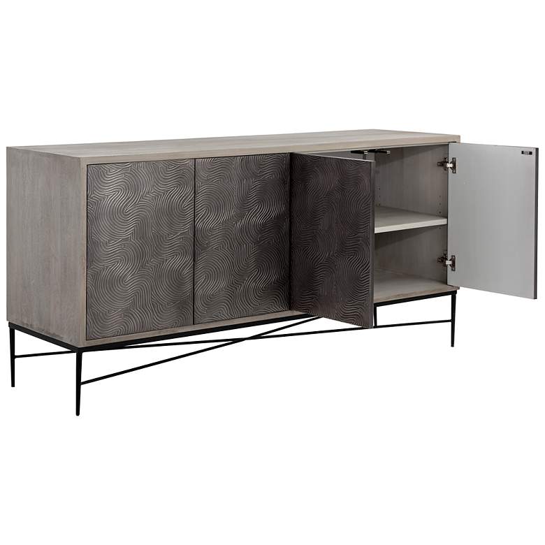 Image 3 Sunpan Algarve Sideboard Gray more views