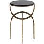 3_Sunpan Alicent End Table Black Marble more views