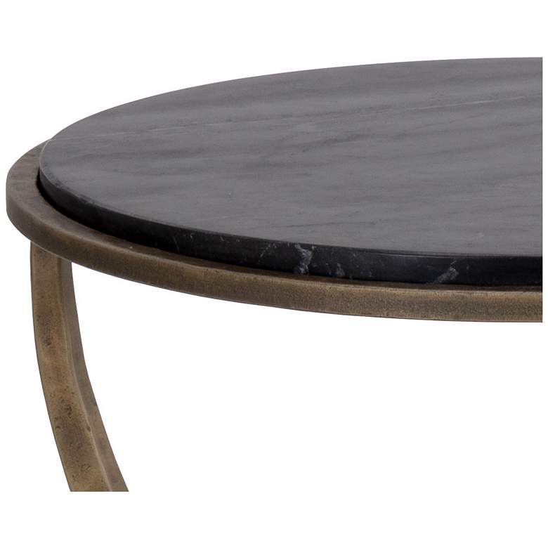Image 6 Sunpan Alicent End Table Black Marble more views