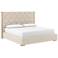 Sunpan Alisha Bed King Meg Taupe