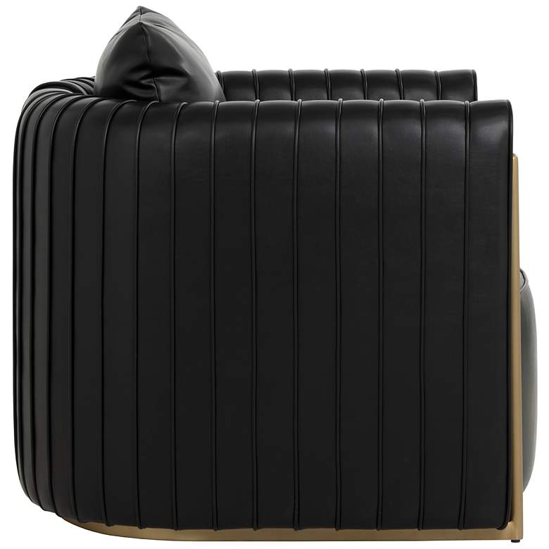 Image 3 Sunpan Alix Lounge Chair Cantina Black more views