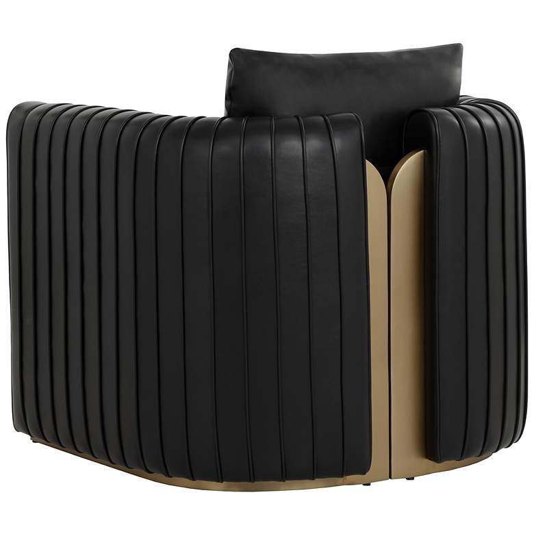 Image 4 Sunpan Alix Lounge Chair Cantina Black more views