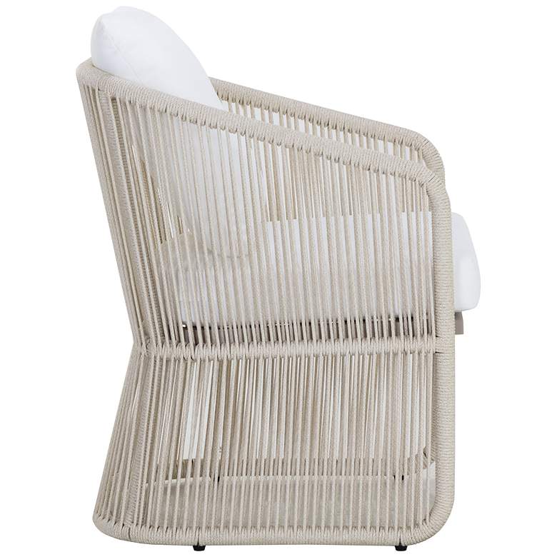 Image 3 Sunpan Allariz Dining Armchair Greige Stinson White more views