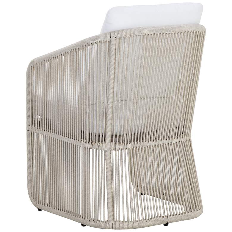 Image 4 Sunpan Allariz Dining Armchair Greige Stinson White more views