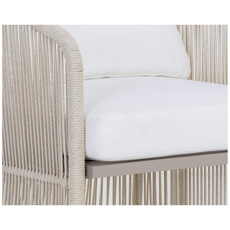 Image 5 Sunpan Allariz Dining Armchair Greige Stinson White more views