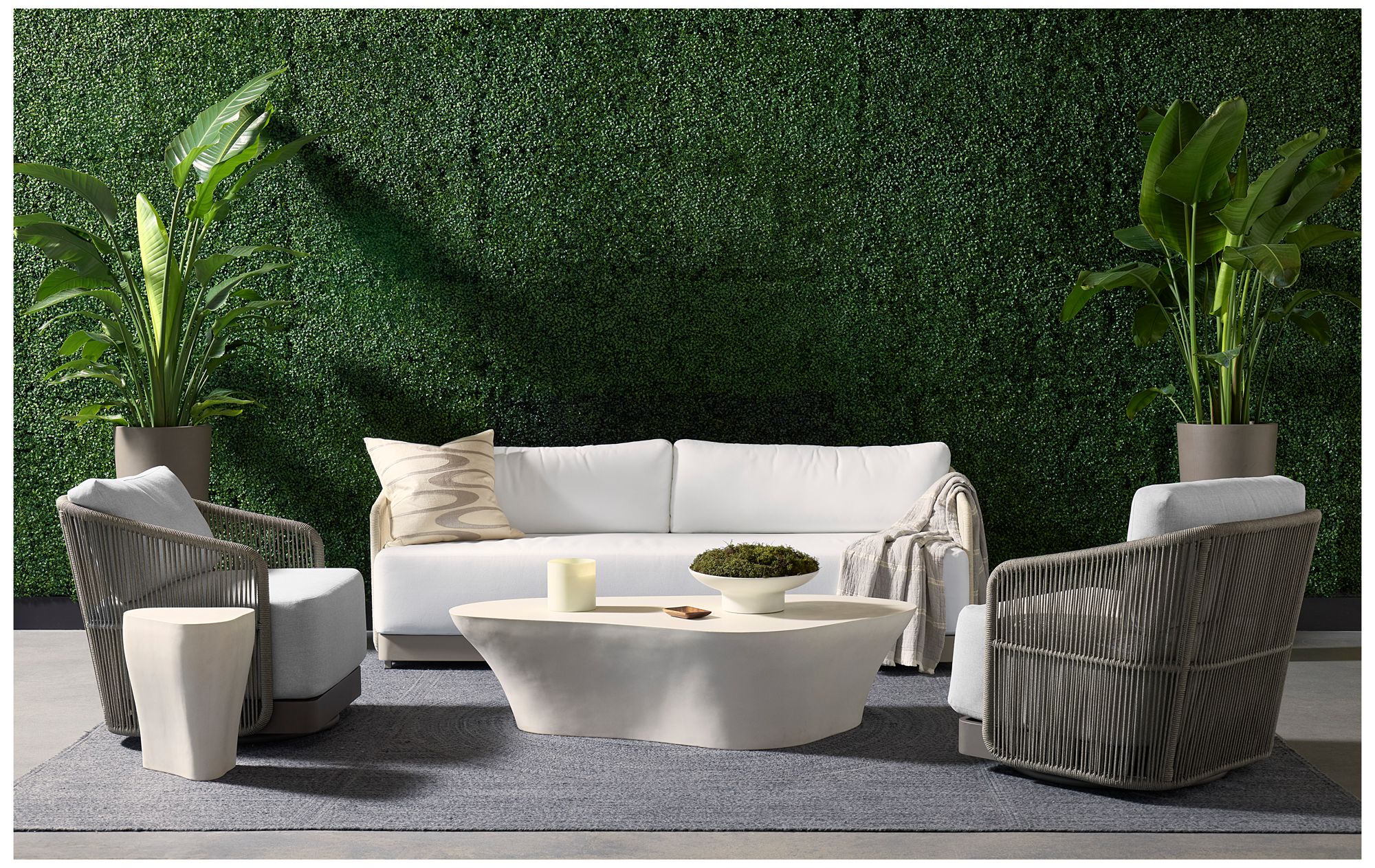 Image 6 Sunpan Allariz Sofa Greige more views