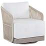 1_Sunpan Allariz Swivel Armchair Greige Stinson White