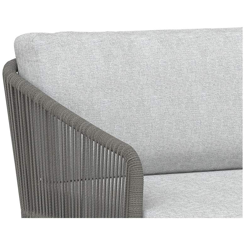 Image 7 Sunpan Allariz Swivel Armchair Warm Gray Gracebay Light Gray more views