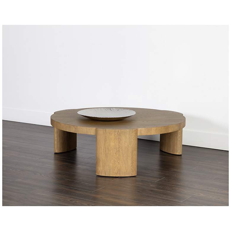 Image 3 Sunpan Alouette Coffee Table Aged Oak more views