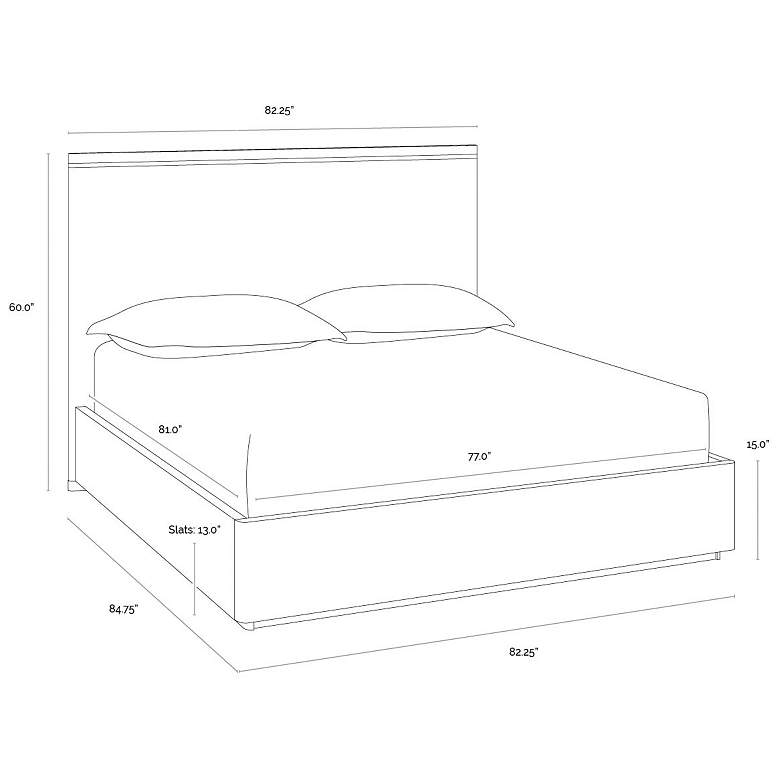 Image 5 Sunpan Altman Bed King more views