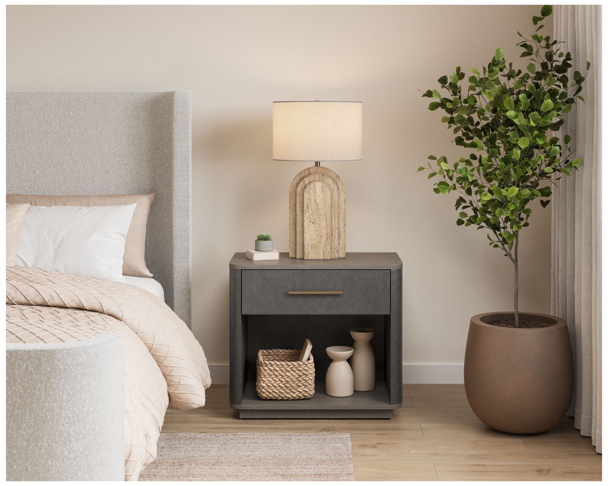 Sunpan Altman Nightstand