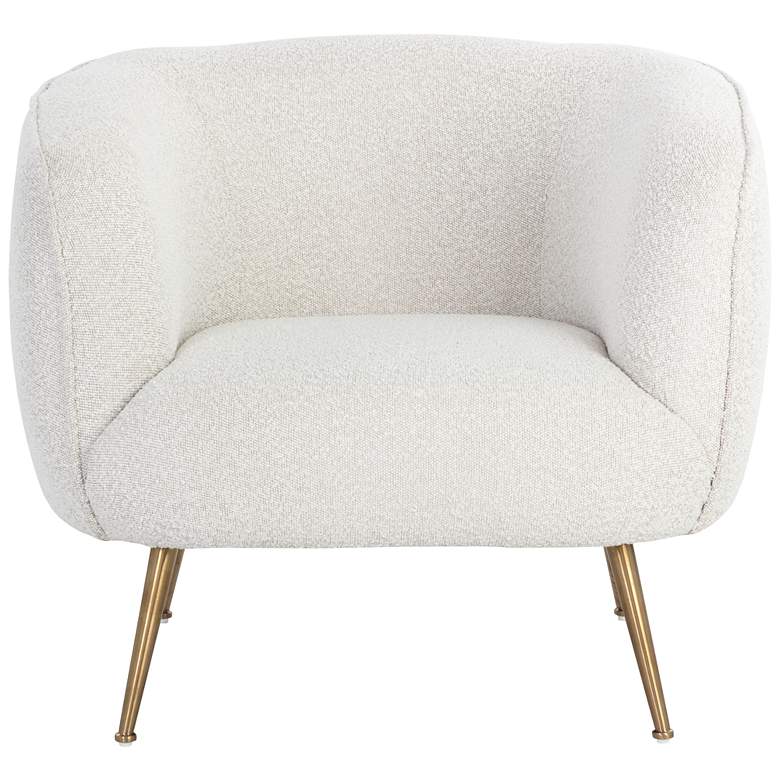 Image 2 Sunpan Amara Lounge Chair Copenhagen White more views