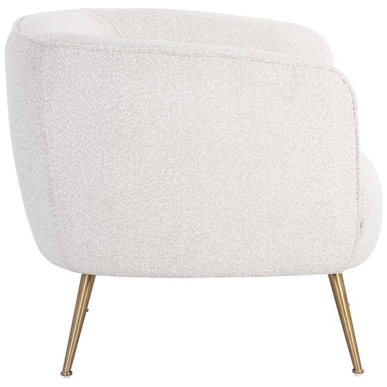 Image 3 Sunpan Amara Lounge Chair Copenhagen White more views