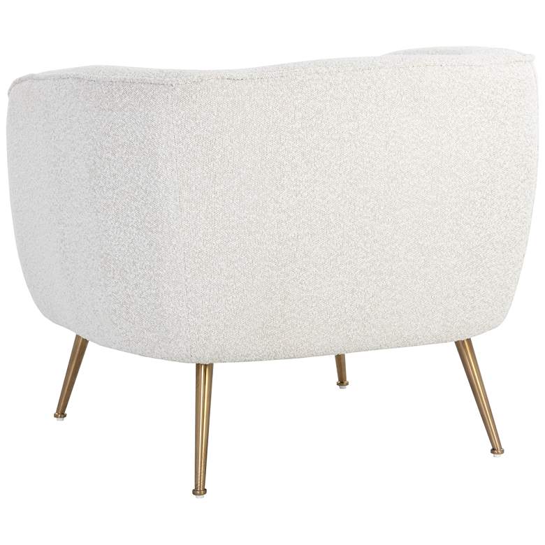 Image 4 Sunpan Amara Lounge Chair Copenhagen White more views