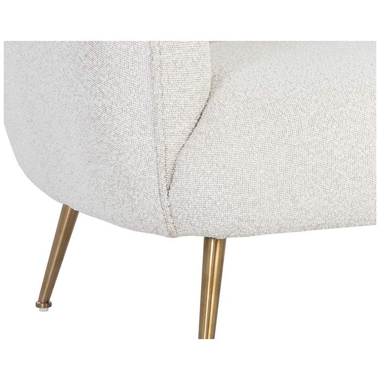 Image 5 Sunpan Amara Lounge Chair Copenhagen White more views