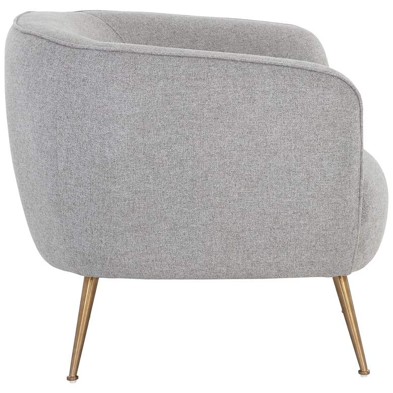Image 4 Sunpan Amara Lounge Chair Soho Gray more views