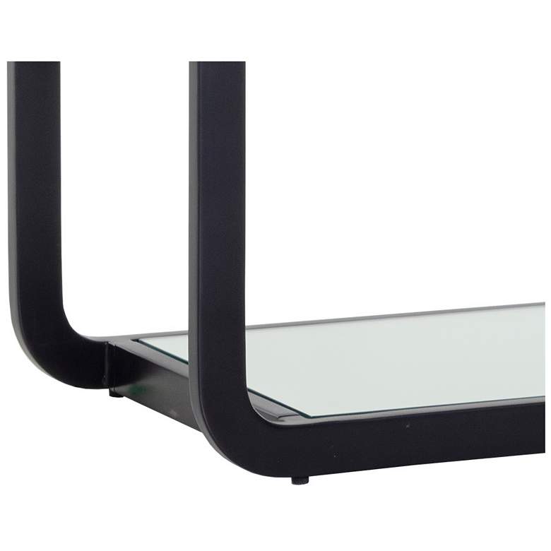 Image 4 Sunpan Ambretta Bookcase Small Black and Smoke Gray more views
