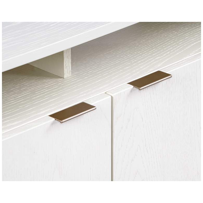 Image 6 Sunpan Ambrose Modular Media Console And Cabinet Champagne Gold Cream more views