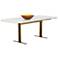 Sunpan Ambrosia Dining Table 79"