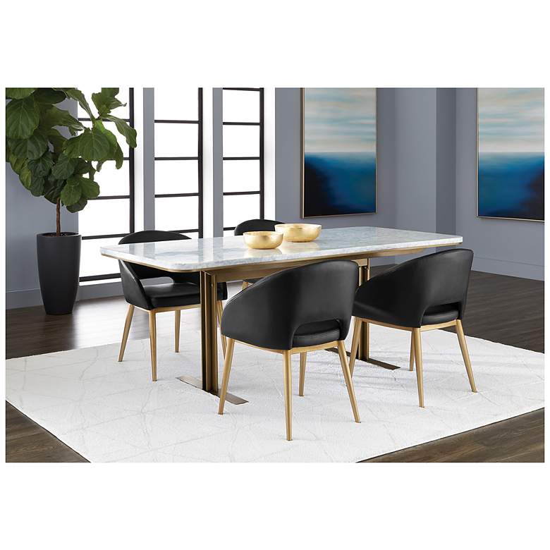 Image 7 Sunpan Ambrosia Dining Table 79" more views