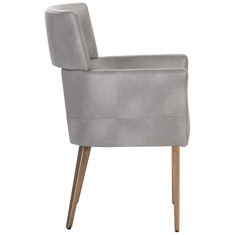 Image 4 Sunpan Amerie Dining Armchair Bravo Metal more views