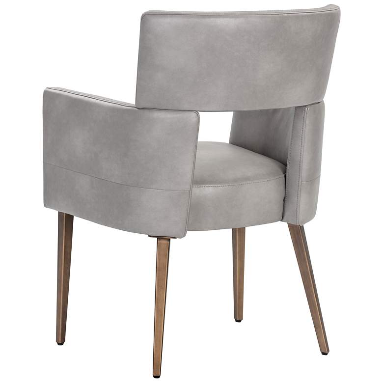 Image 5 Sunpan Amerie Dining Armchair Bravo Metal more views