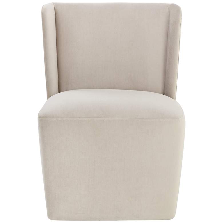 Image 3 Sunpan Amita Wheeled Dining Chair Piccolo Prosecco more views