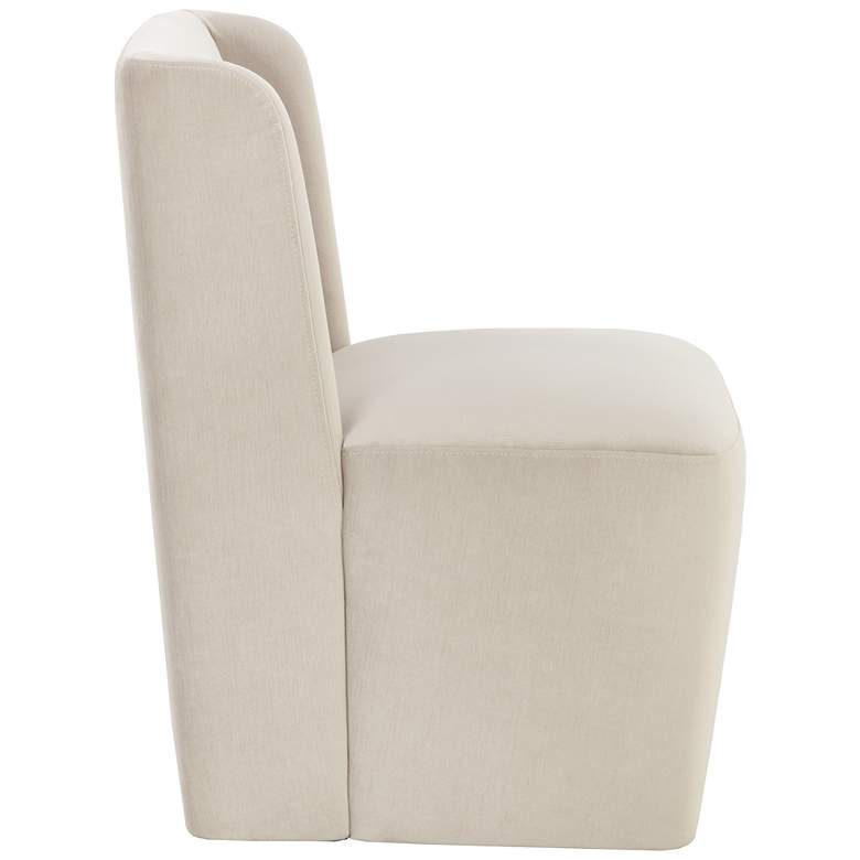 Image 4 Sunpan Amita Wheeled Dining Chair Piccolo Prosecco more views