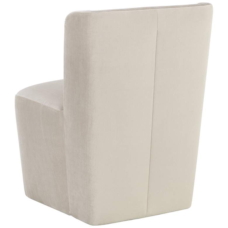 Image 5 Sunpan Amita Wheeled Dining Chair Piccolo Prosecco more views